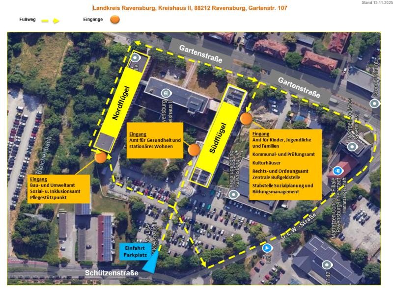 Lageplan Kreishaus II