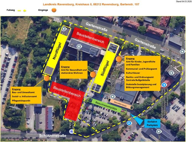 Lageplan Kreishaus II