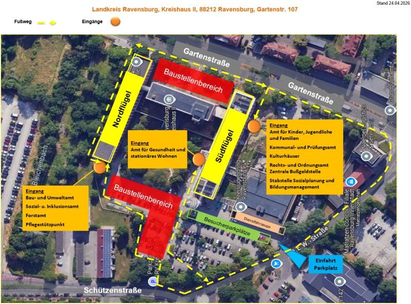 Lageplan Kreishaus II