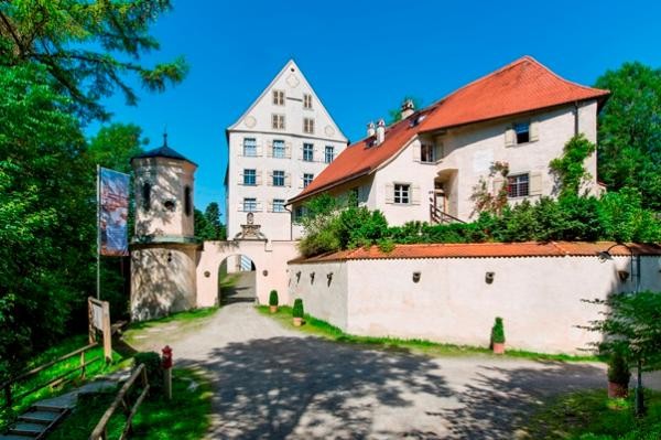 Schloss Achberg Außenansicht des Baudenkmals