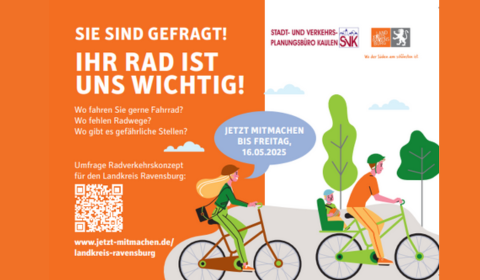 Bild zur Umfrage zum Radverkehrskonzept
